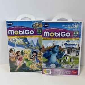VTech mobiGo Explore Your Talents & Monsters University Learning Game 4-6yrs